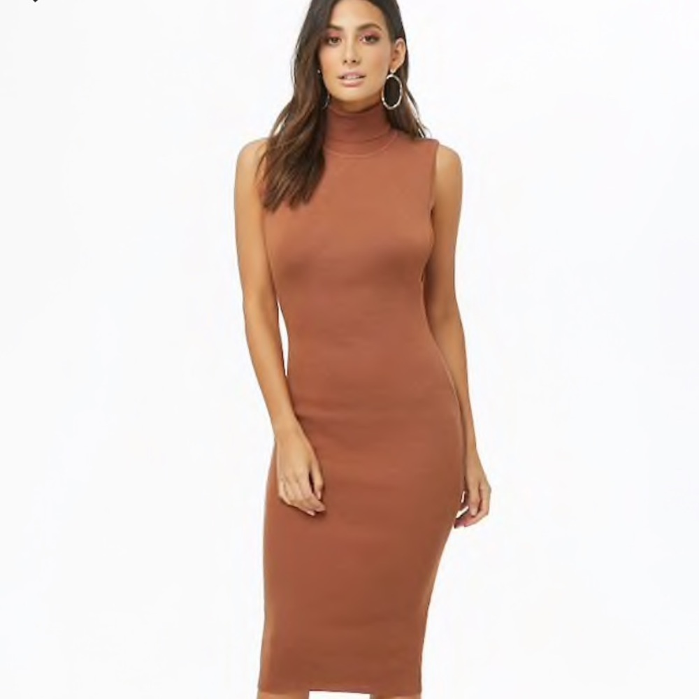 2-forever21 bodycon midi dresses